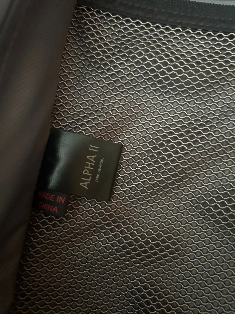 Tumi Black Alpha 2 Garment 4 wheel Carry-On